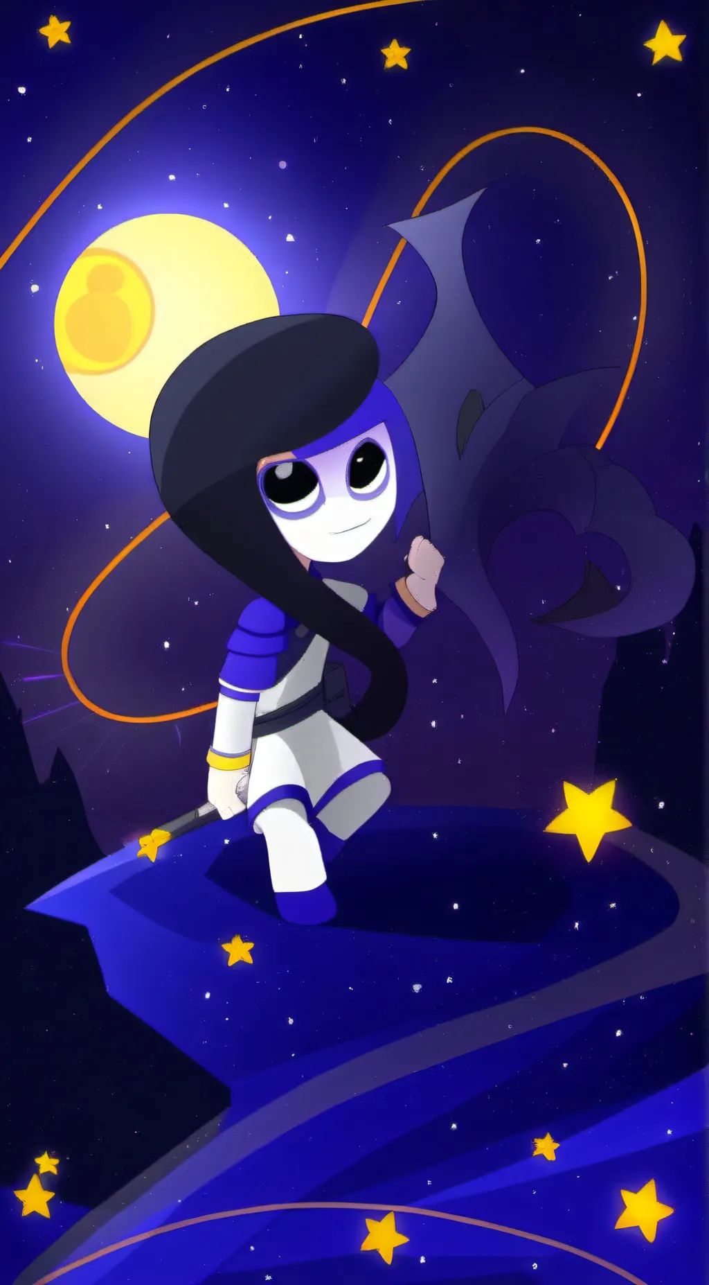 ai character: ..  background