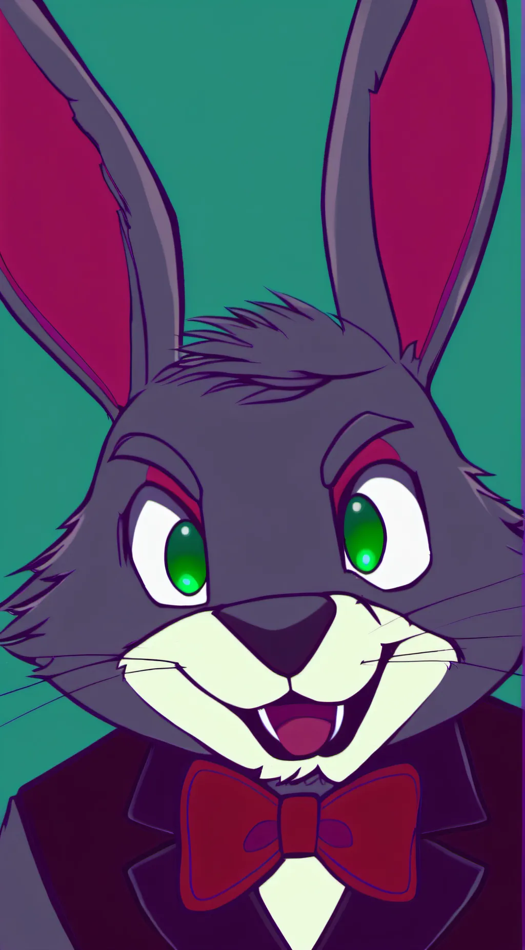 ai character: bon the Walten fil background