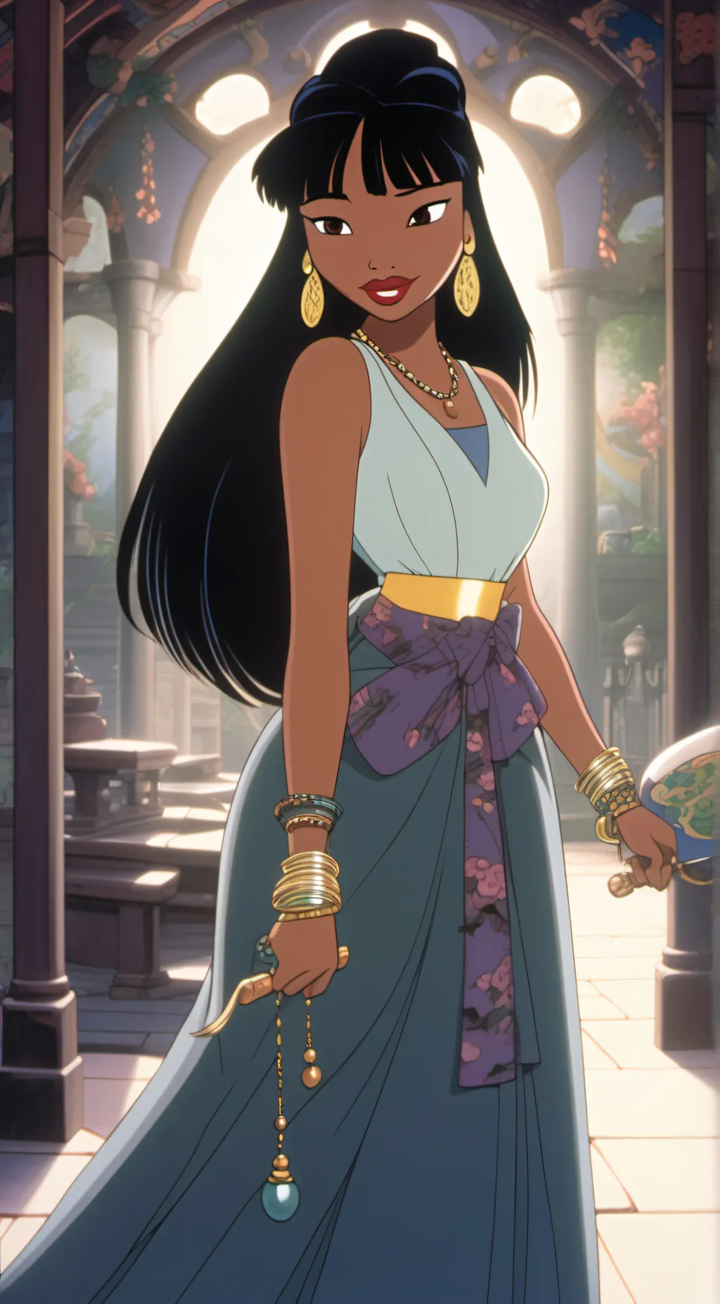 ai character: Chel background