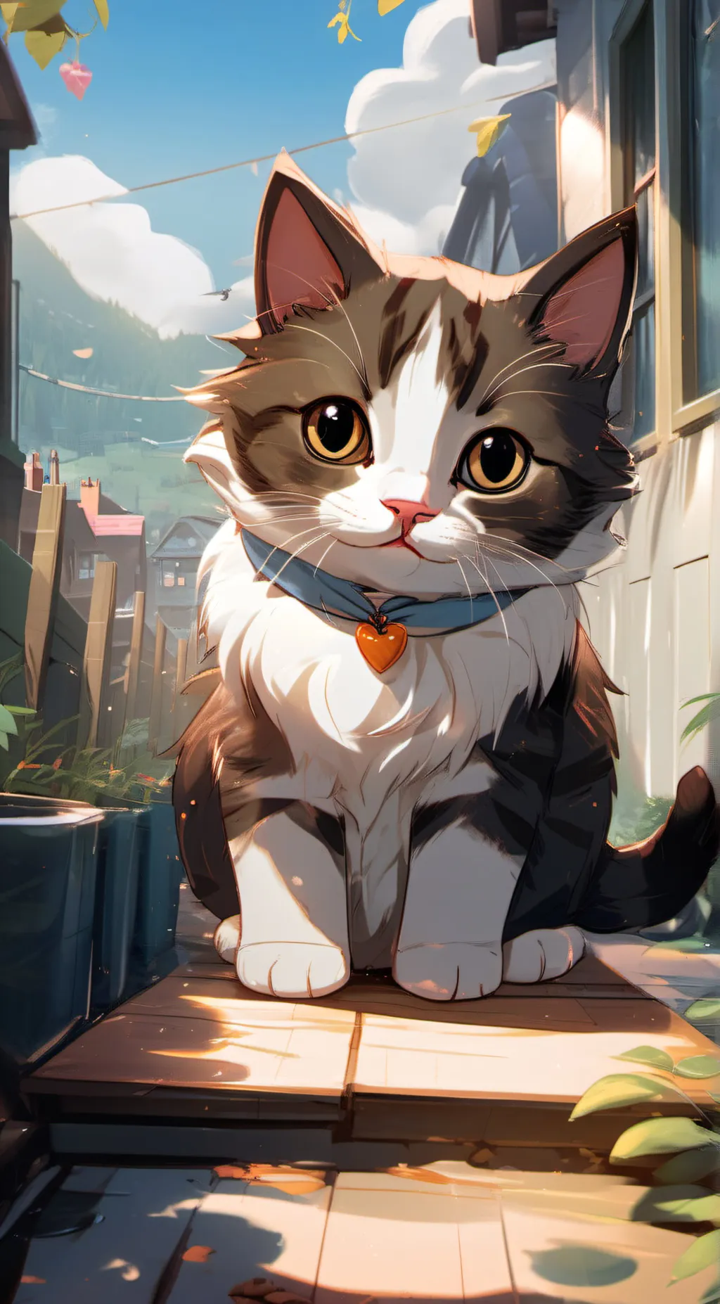 ai character: Pumpkin background