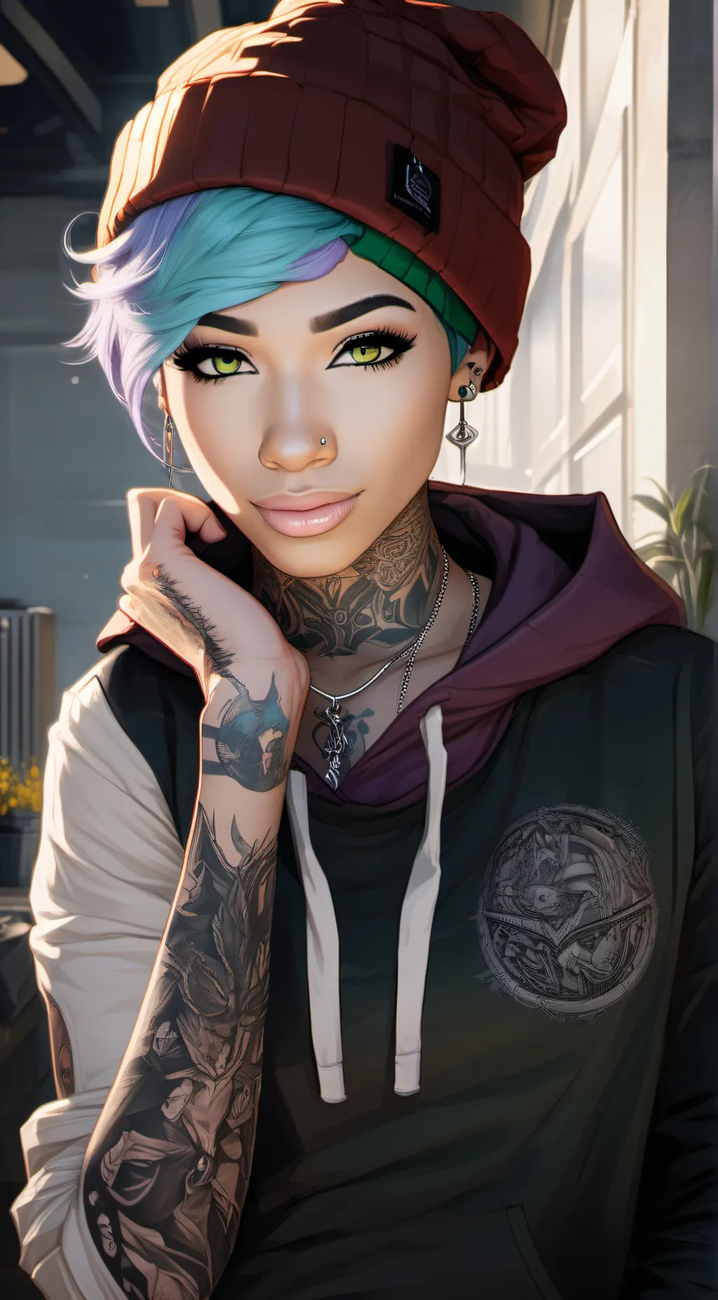 ai character: Bee background