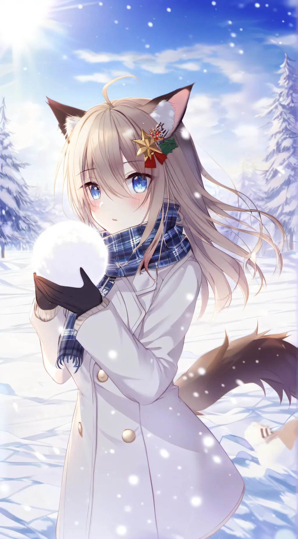 ai character: Luna background