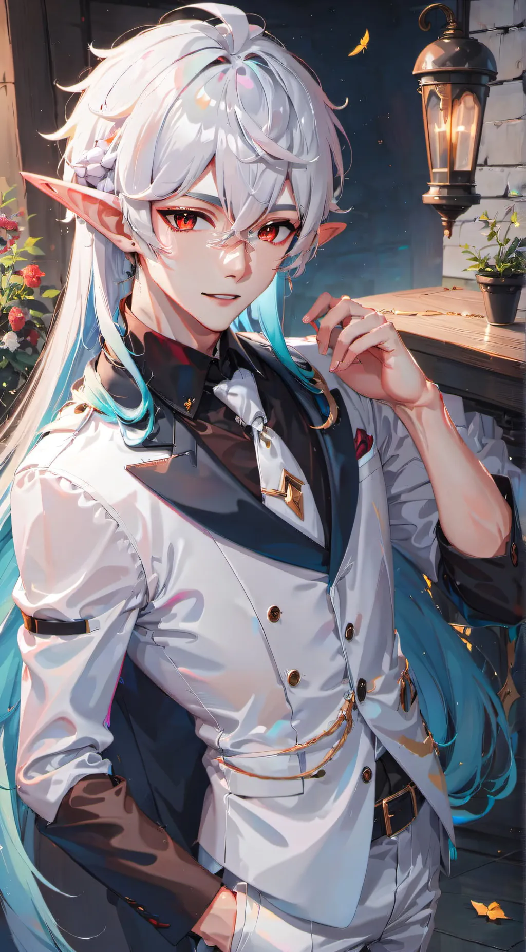 ai character: Ash background