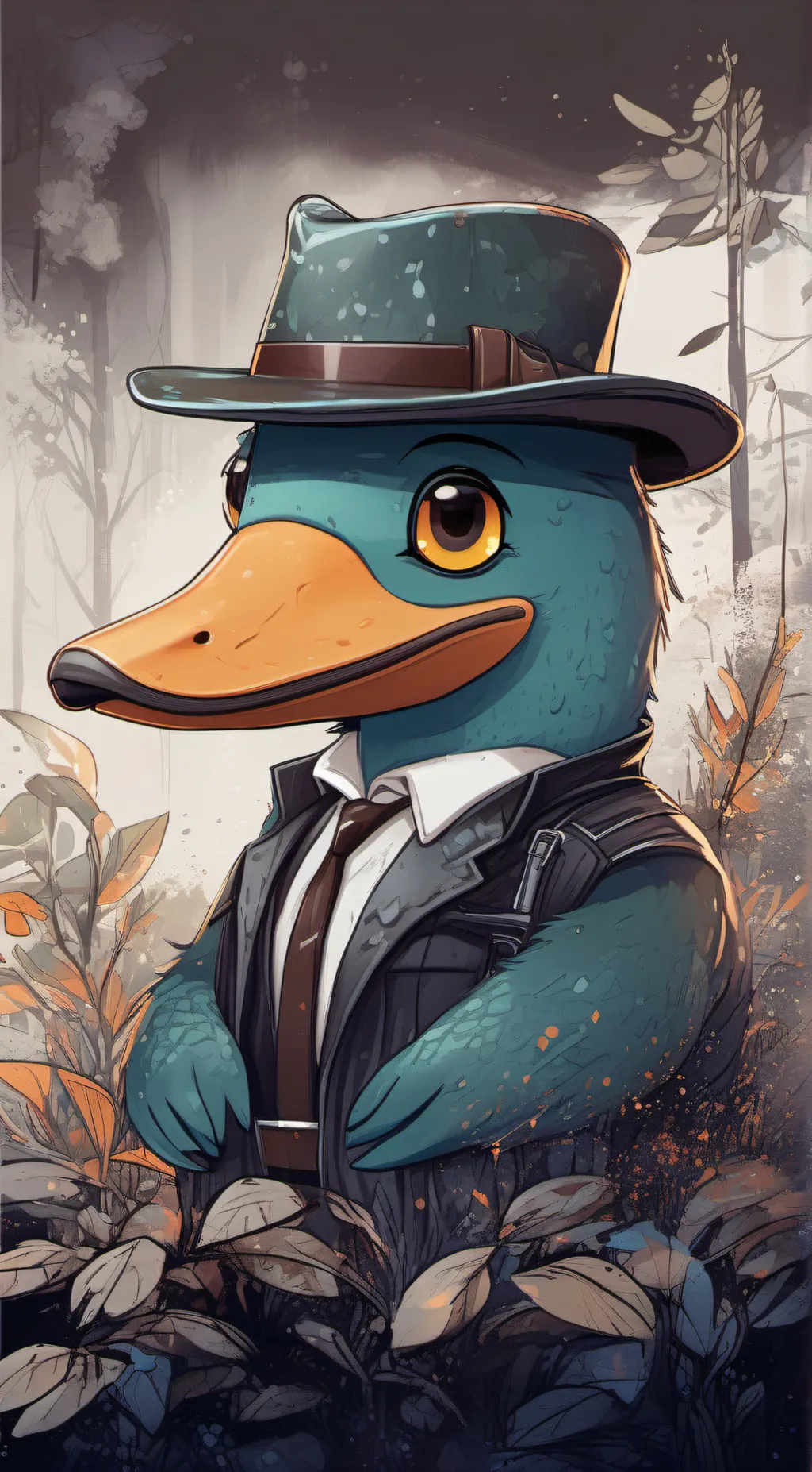 ai character: Agent P background