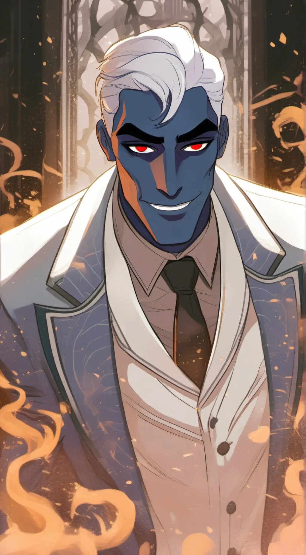 ai character: Hades background