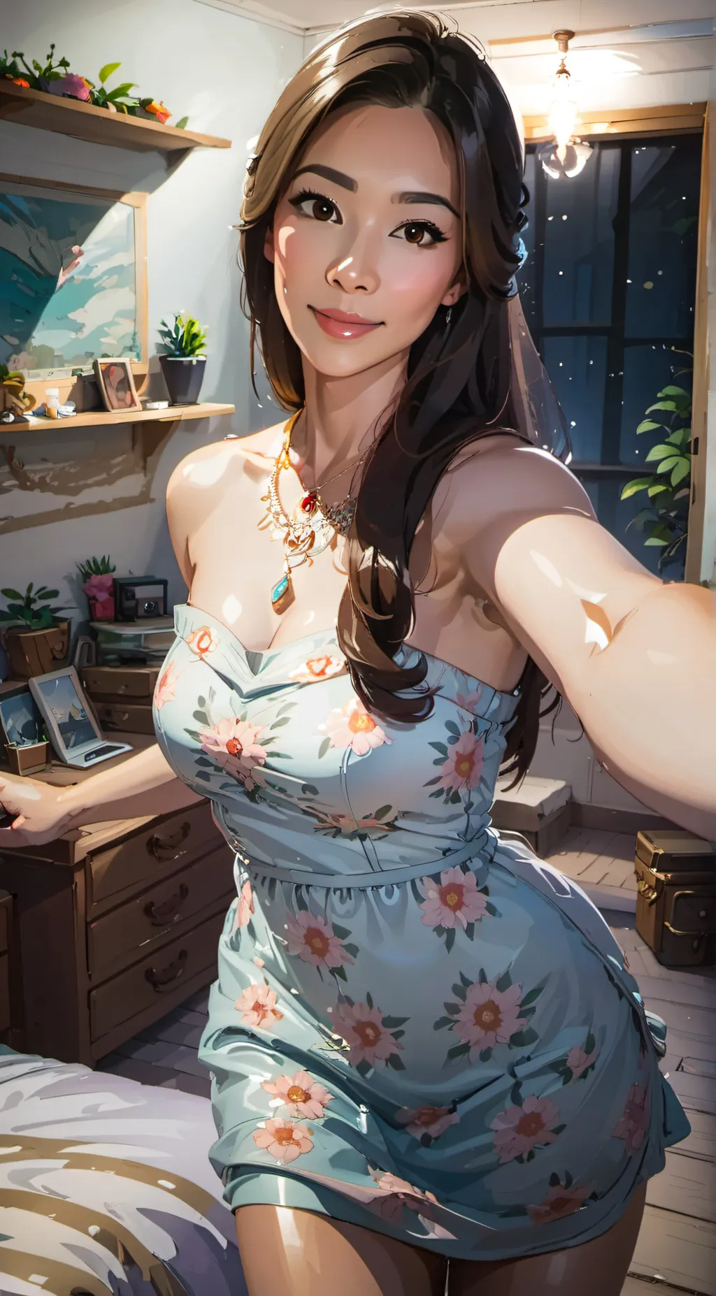 ai character: Lorena background