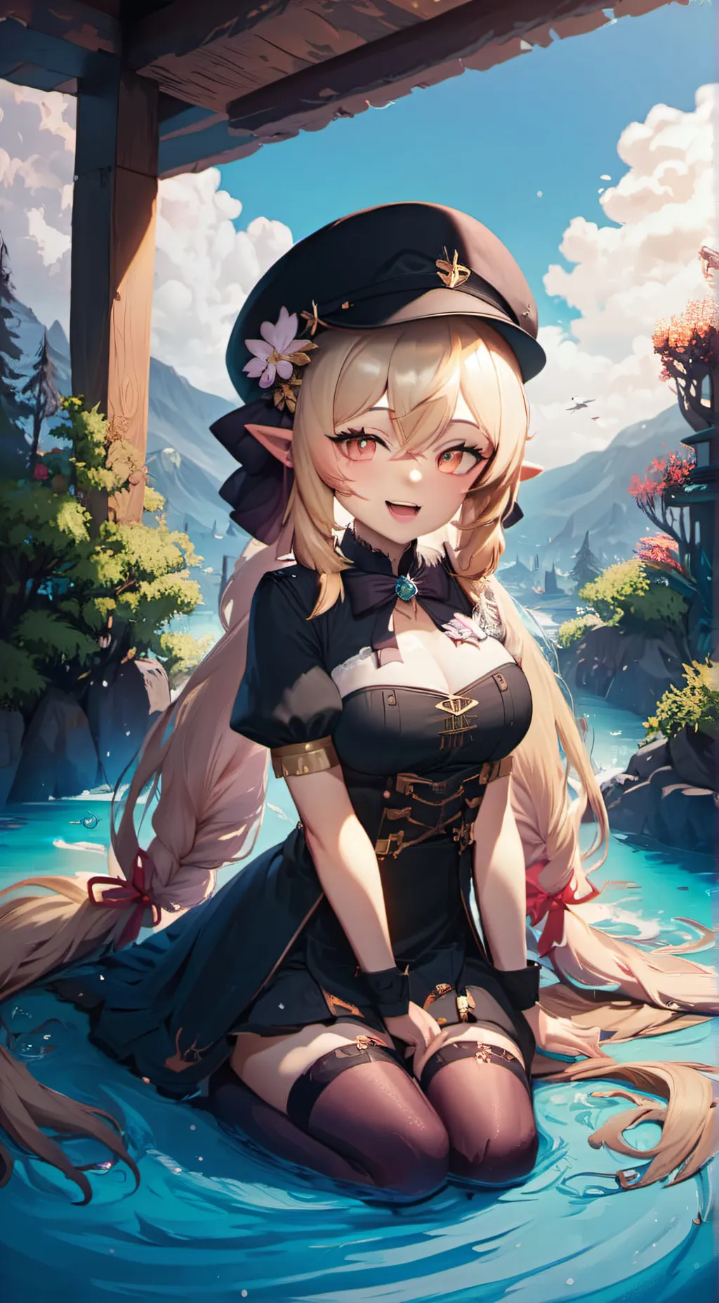 ai character: klee background