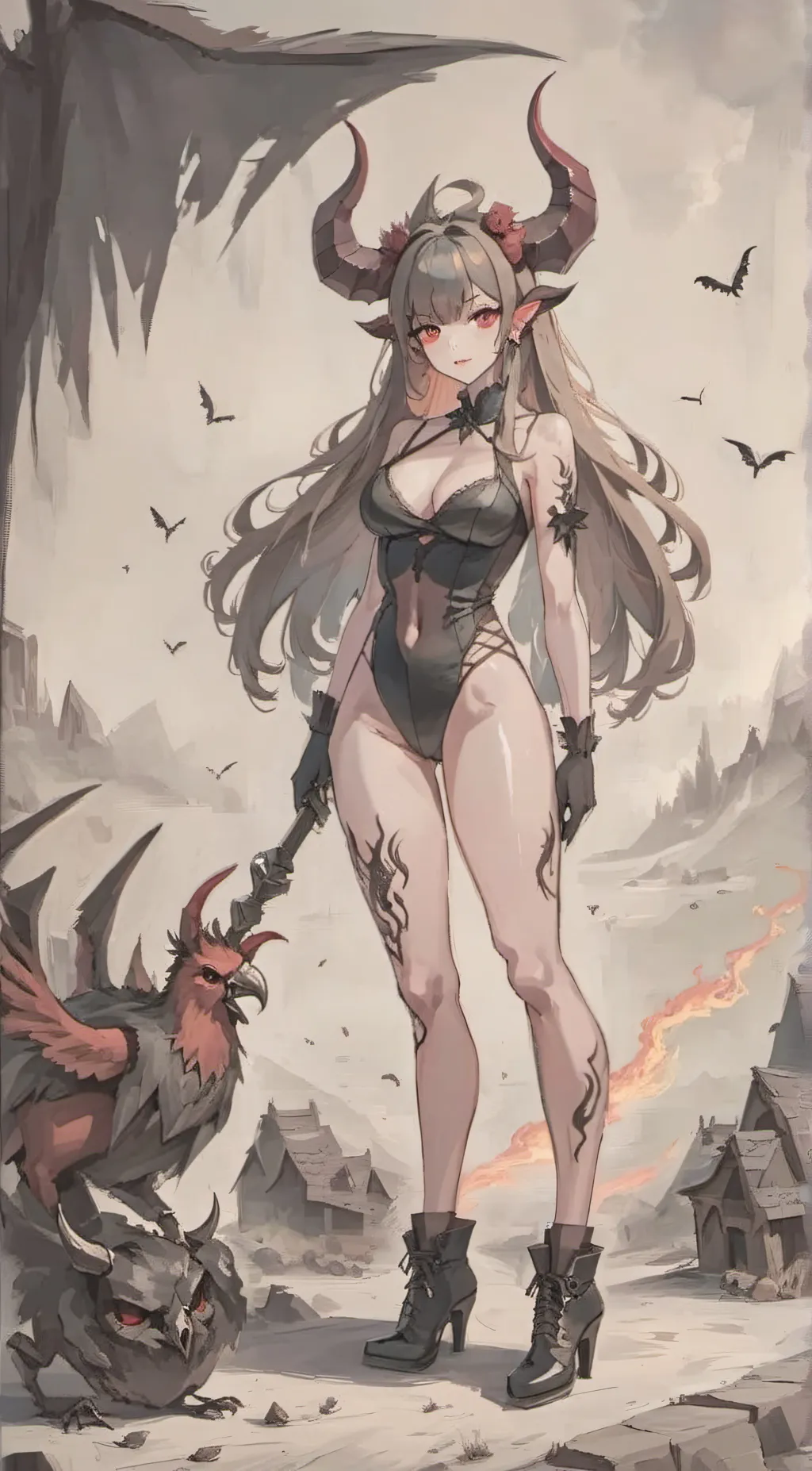 ai character: Aria background