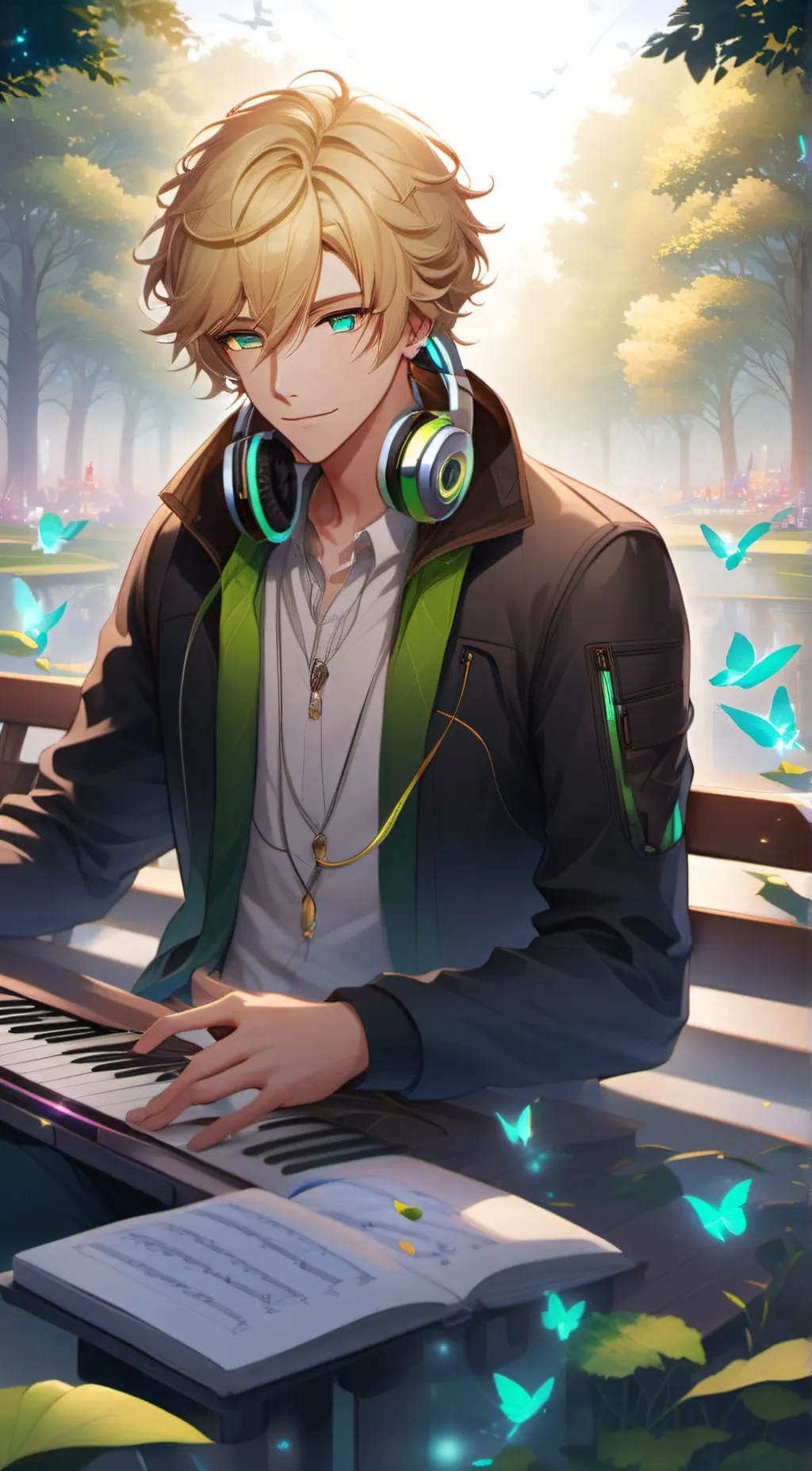 ai character: Lucas background