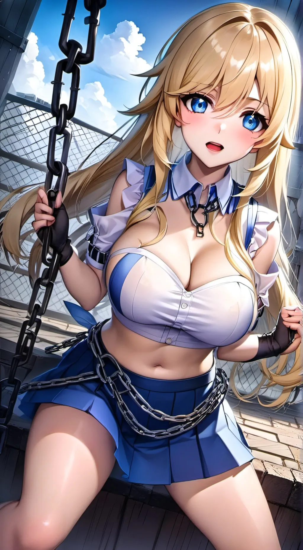 ai character: Elziabeth Uklend background