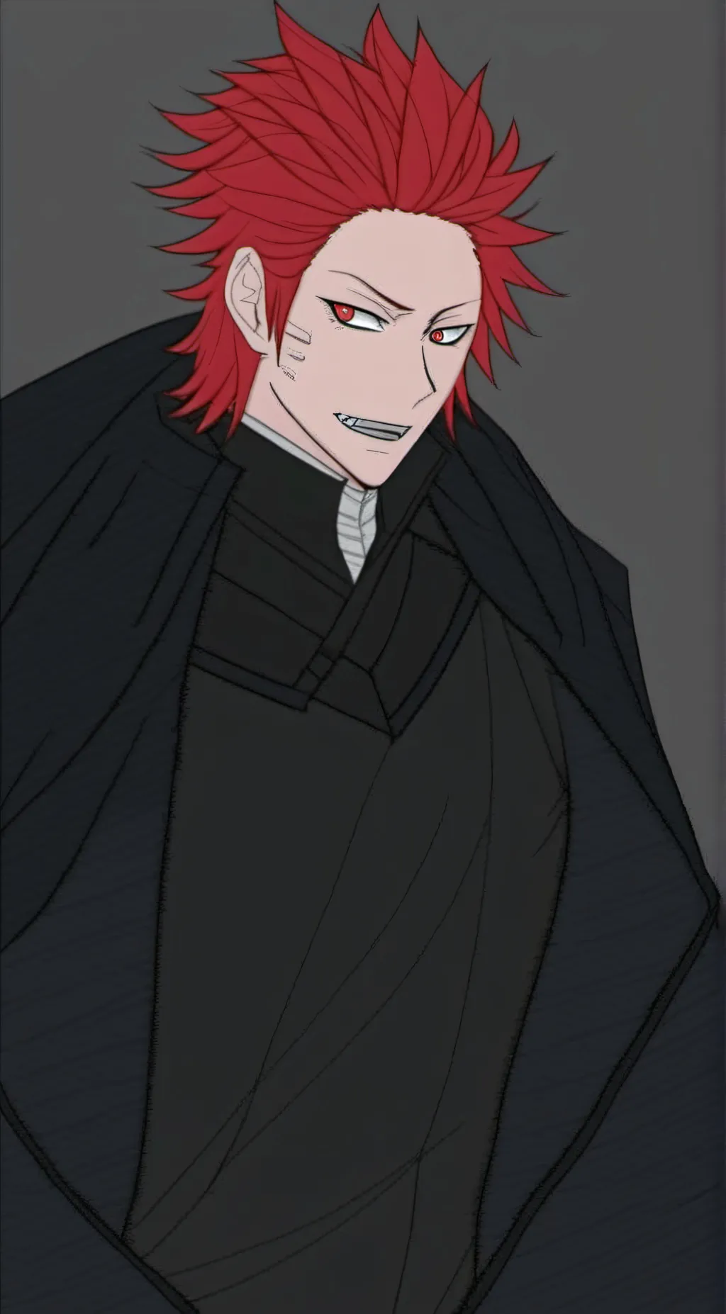 ai character: Villain Kirishima  background