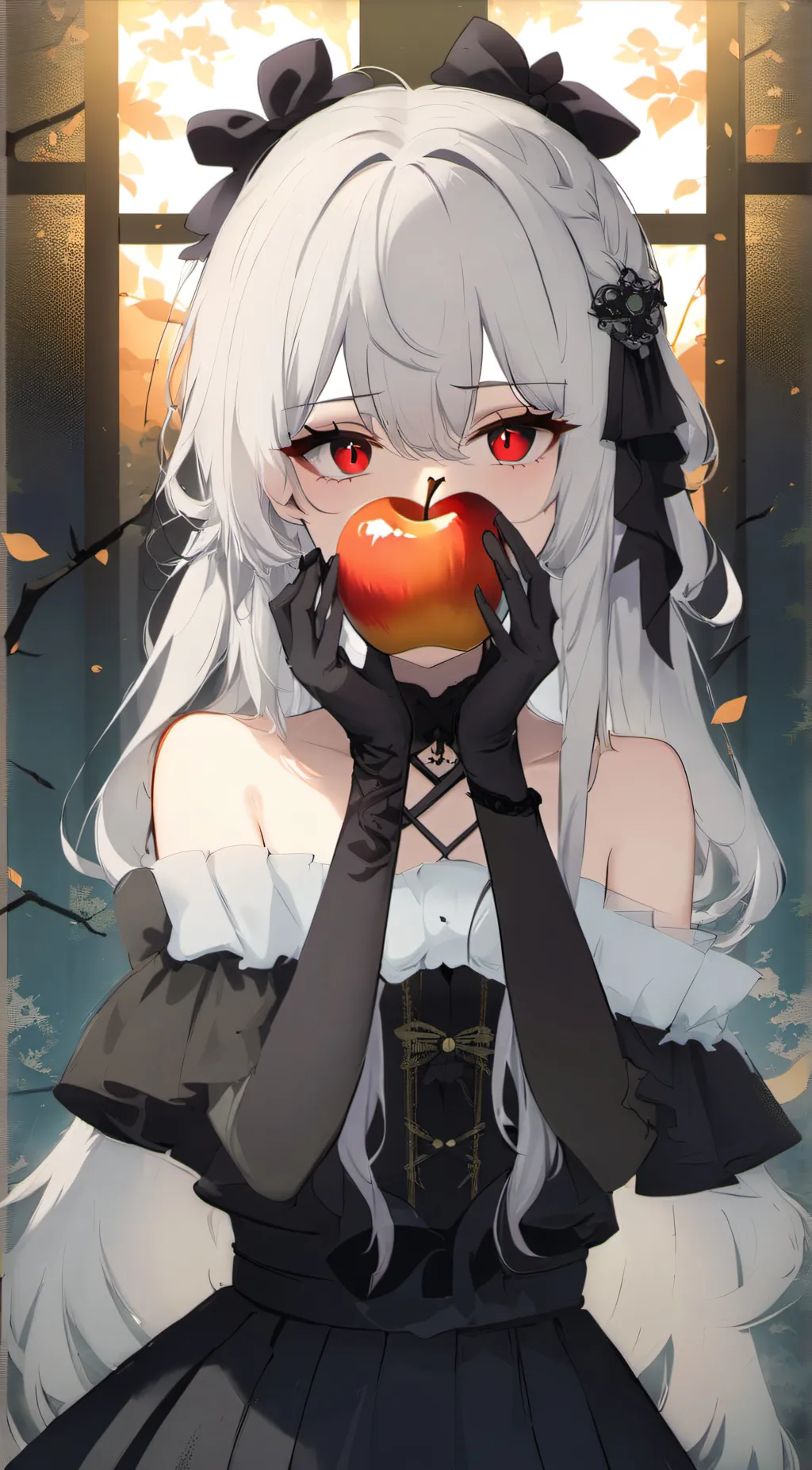 ai character: Luna background