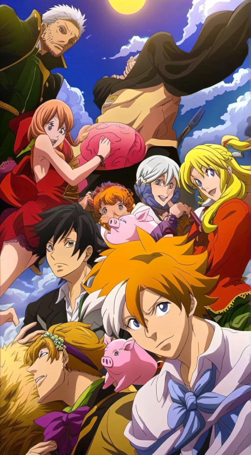 ai character: Seven Deadly Sins background