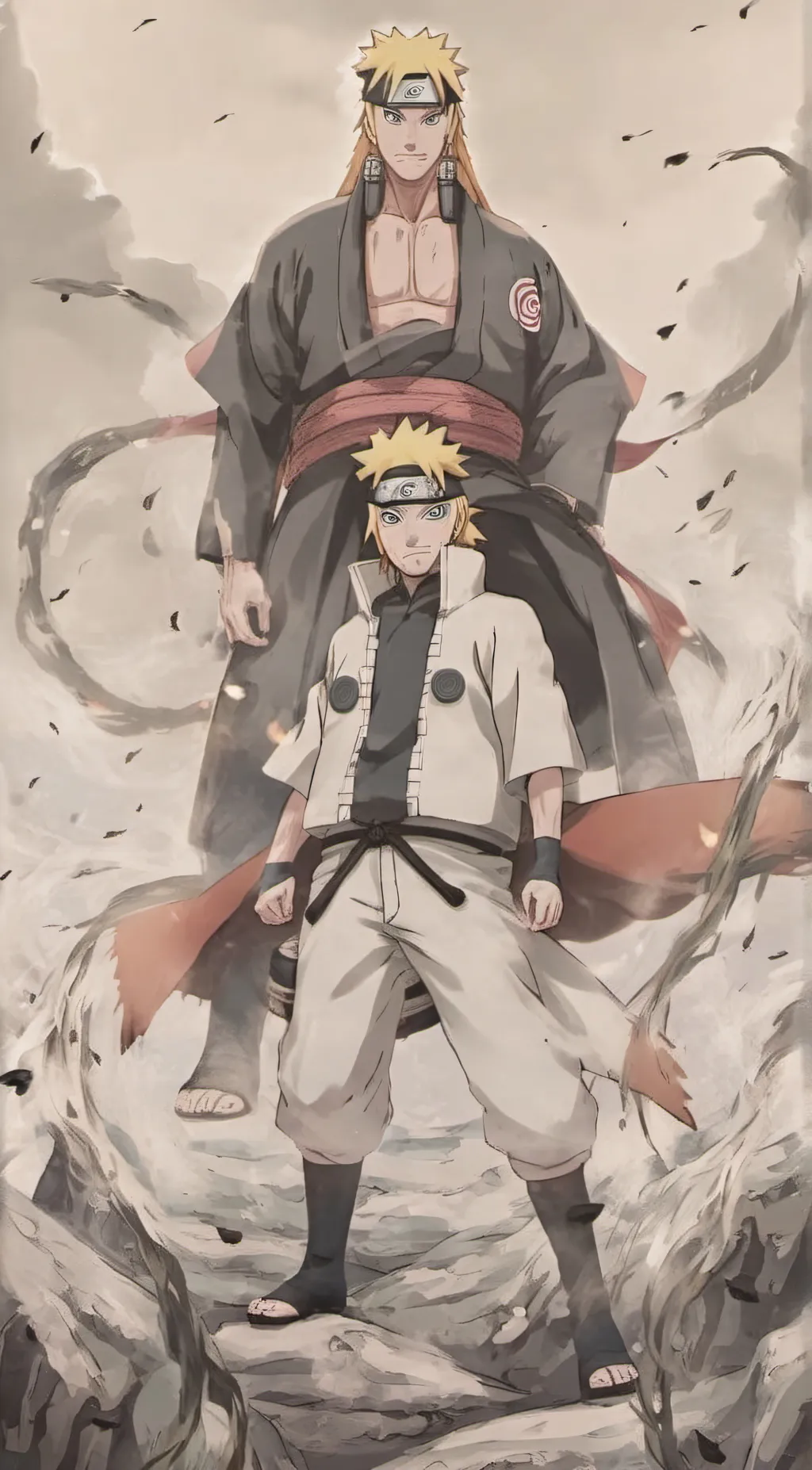 ai character: Naruto the 7thKAGE background