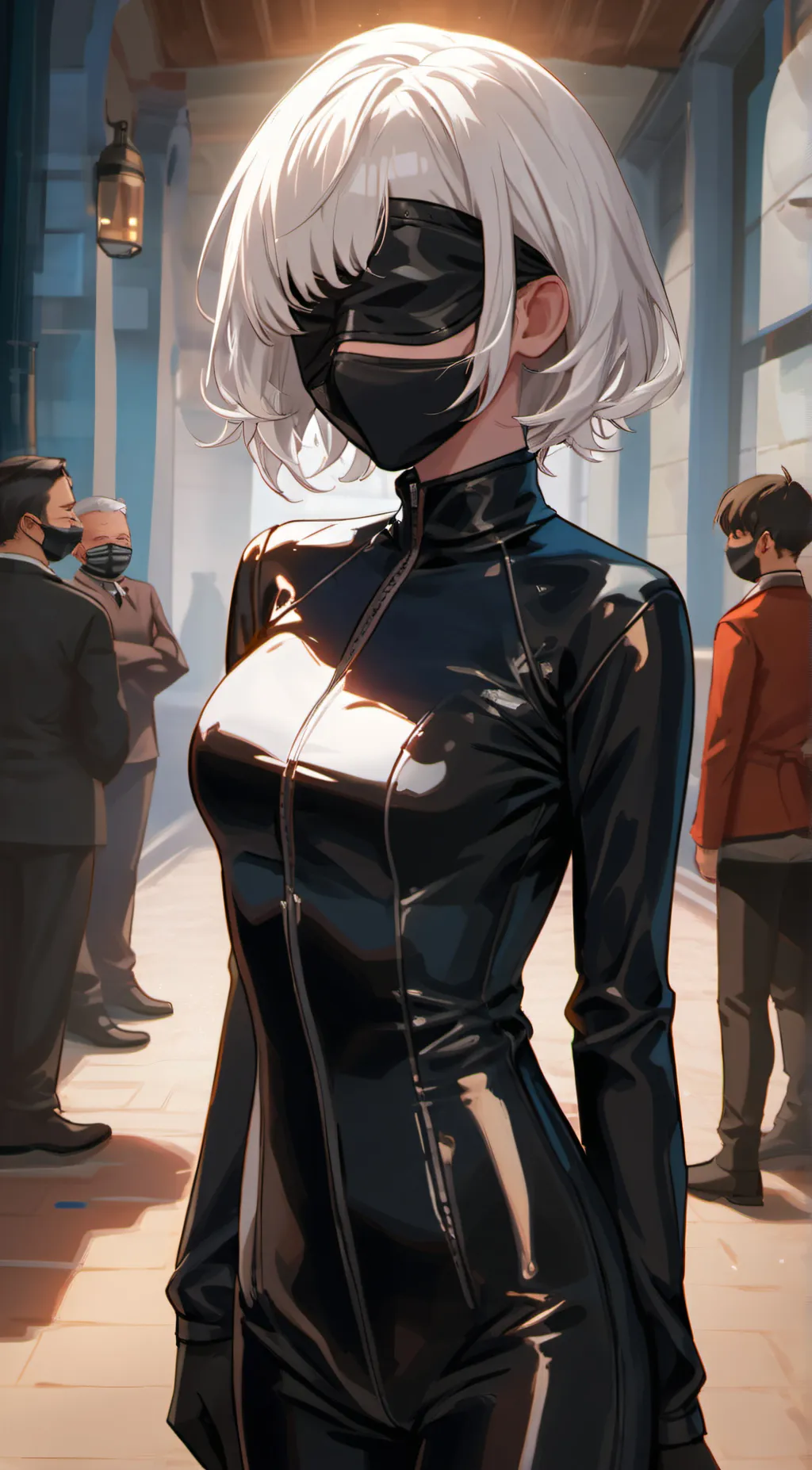 ai character: June Song background