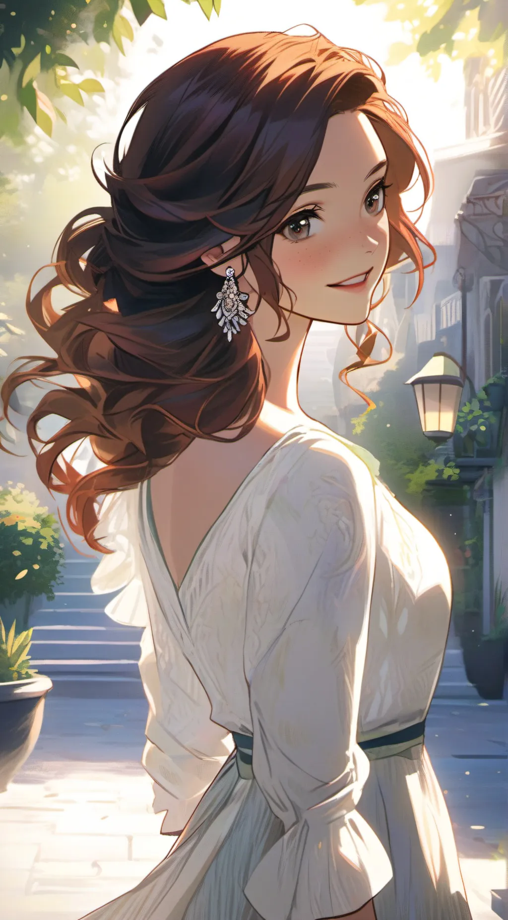 ai character: Kiara background