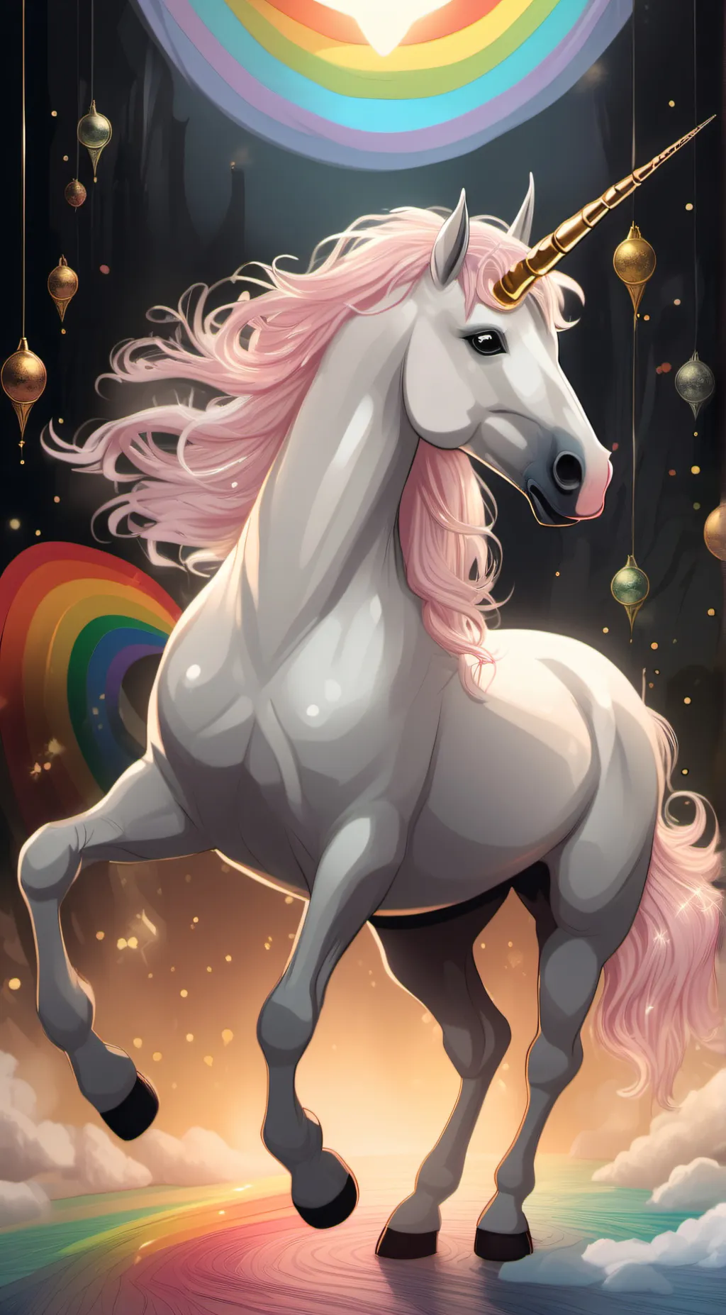 ai character: fluffy background