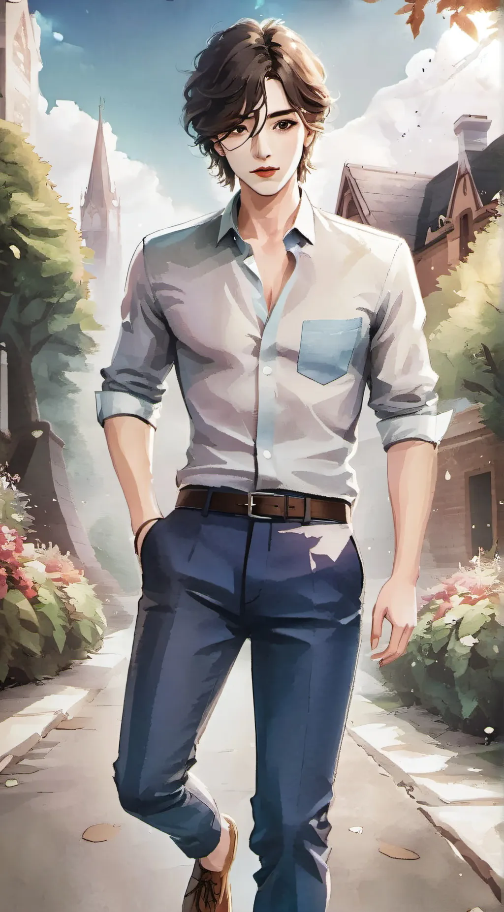 ai character: Jake background