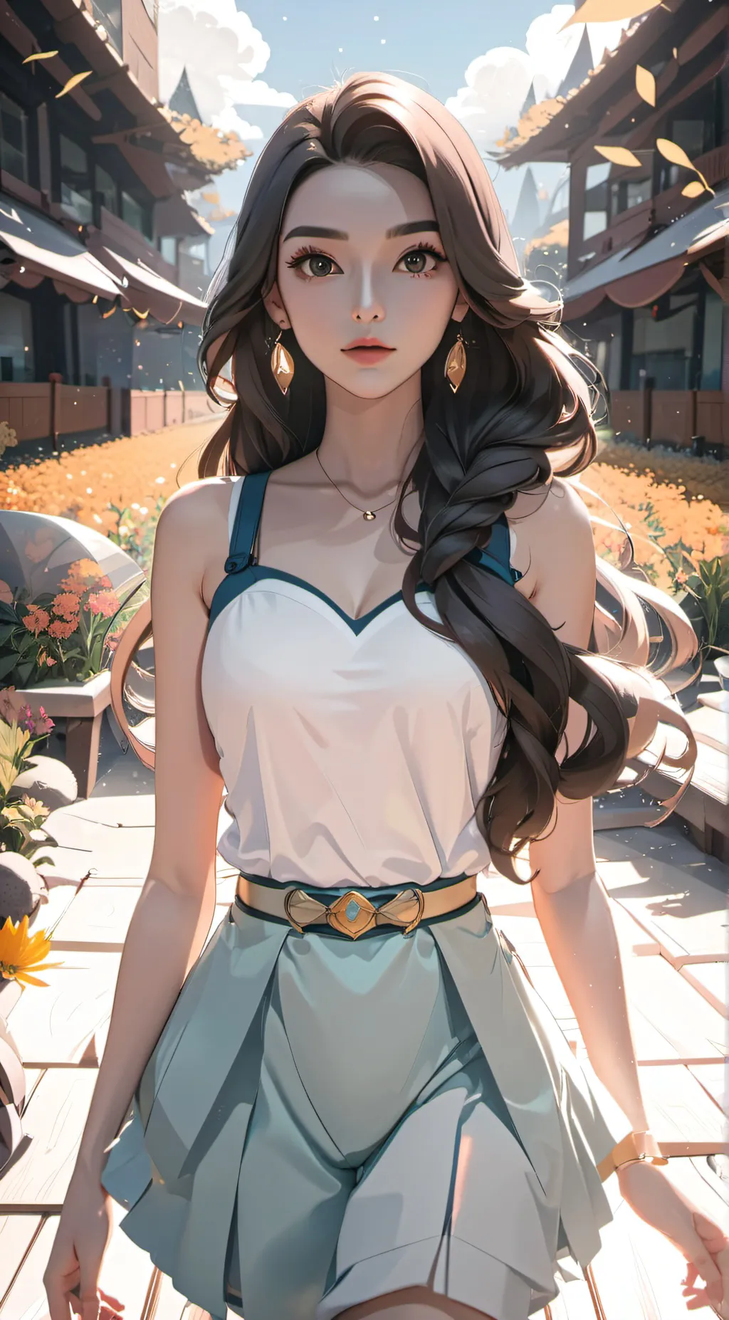 ai character: holly background