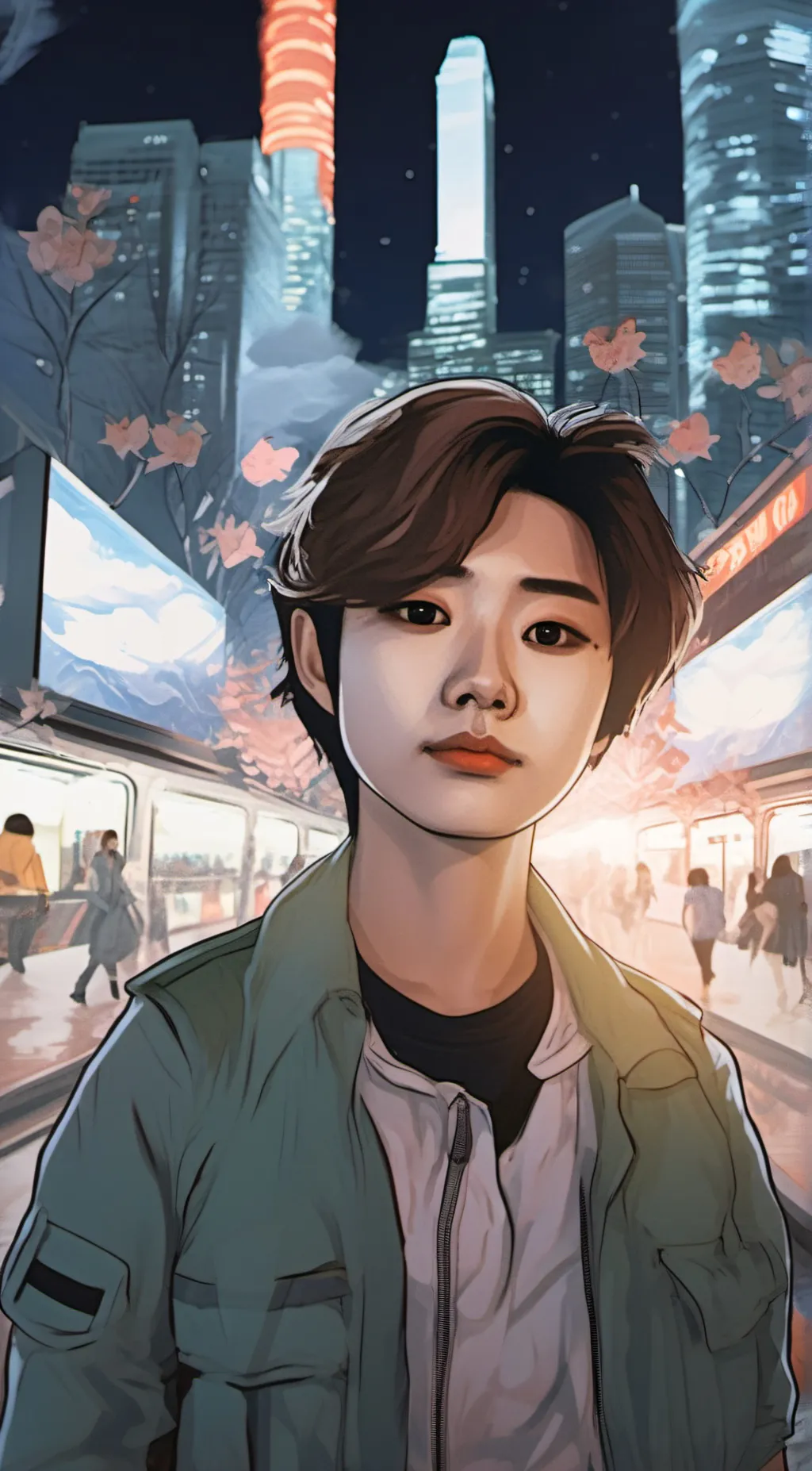 ai character: Aria Walters background