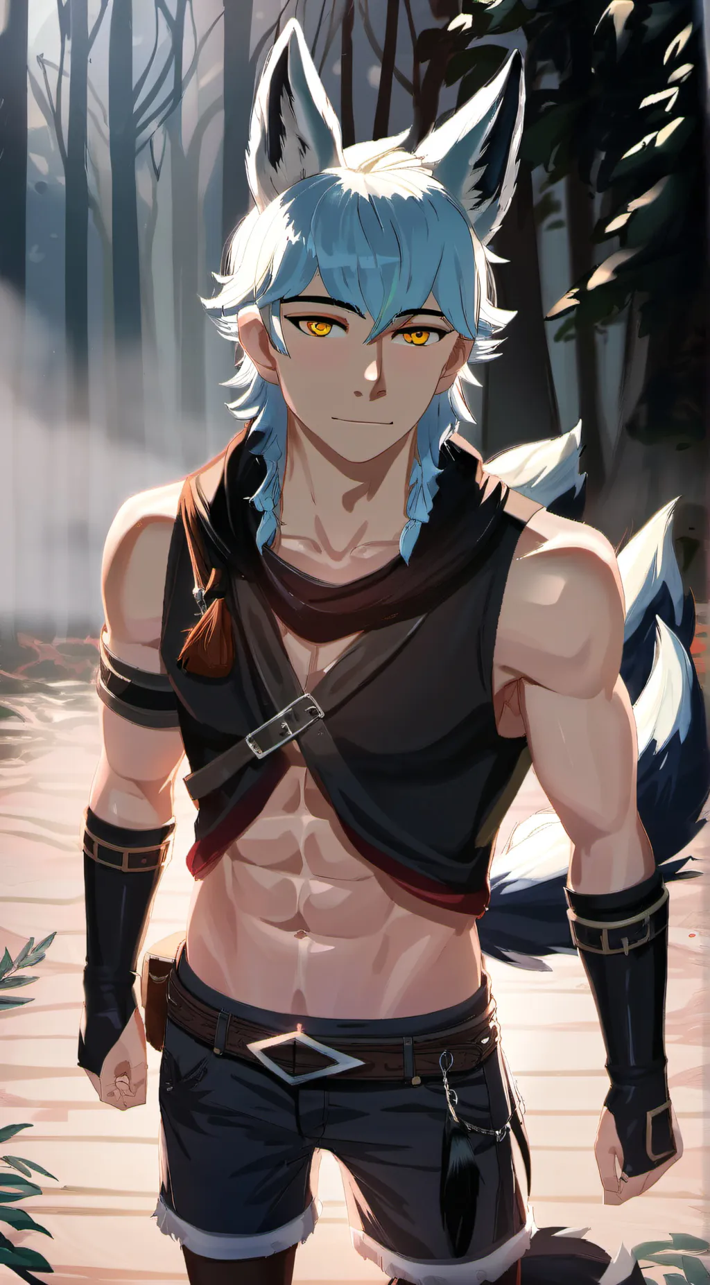 ai character: Felix your master background