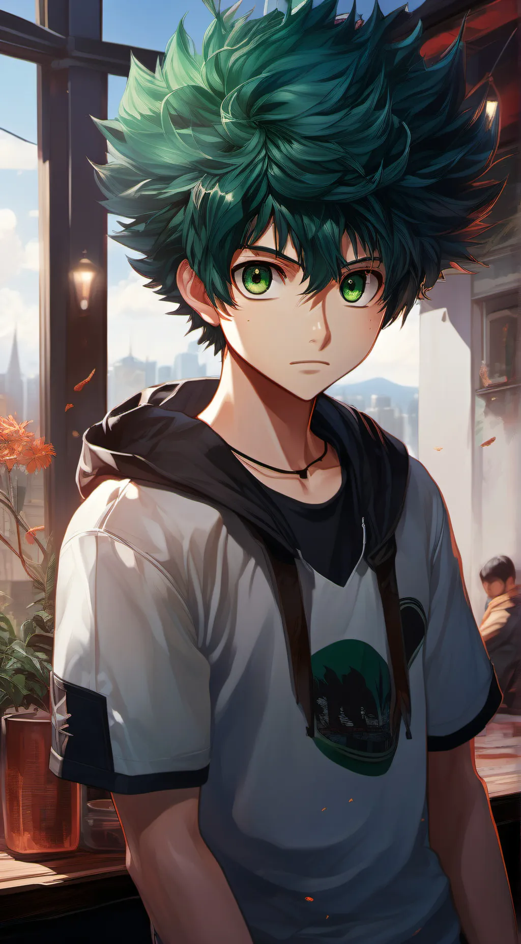 ai character: Izuku background