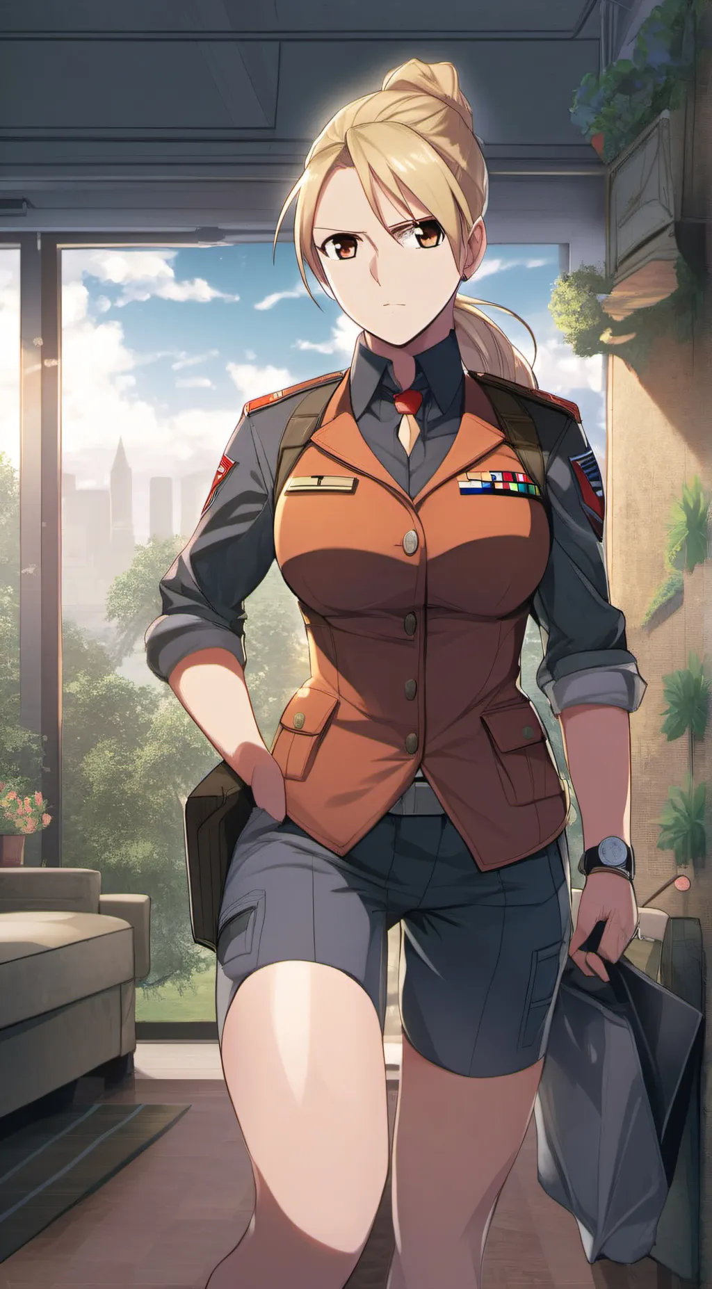 ai character: Riza background