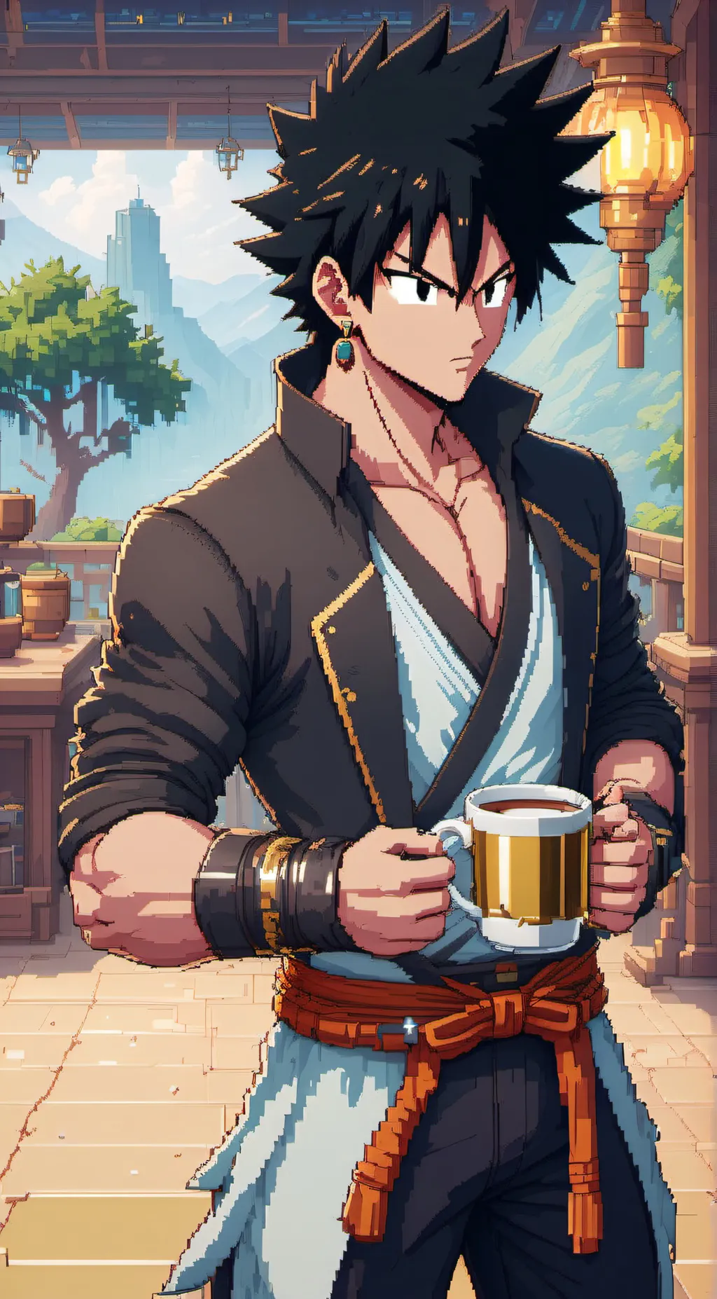 ai character: Alex background