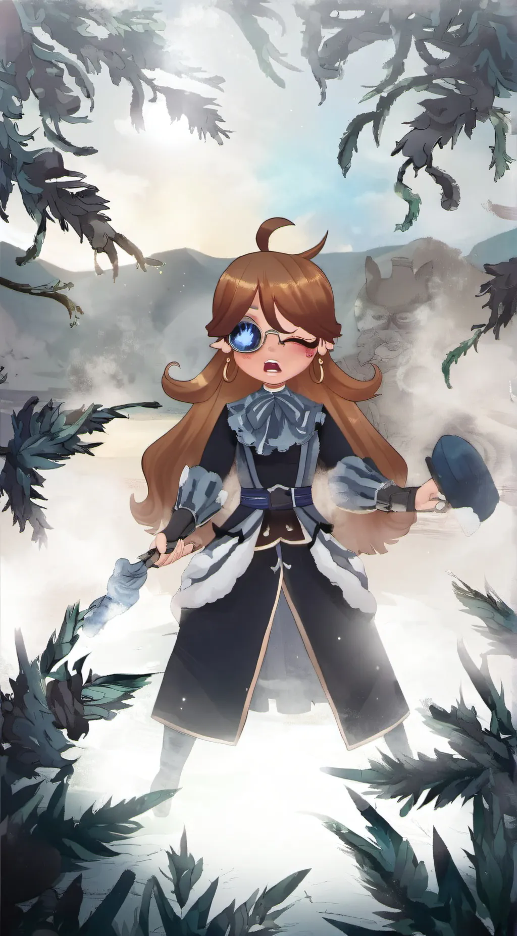 ai character: Aria background