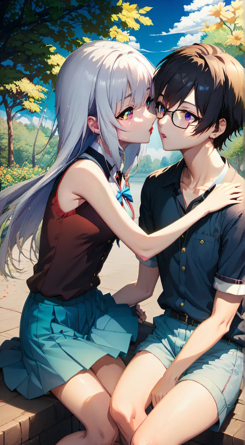 ai character: Zack  background