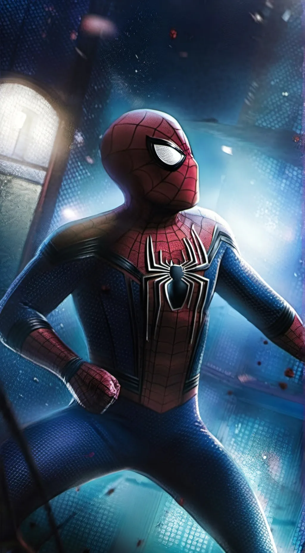 ai character: Peter Parker background