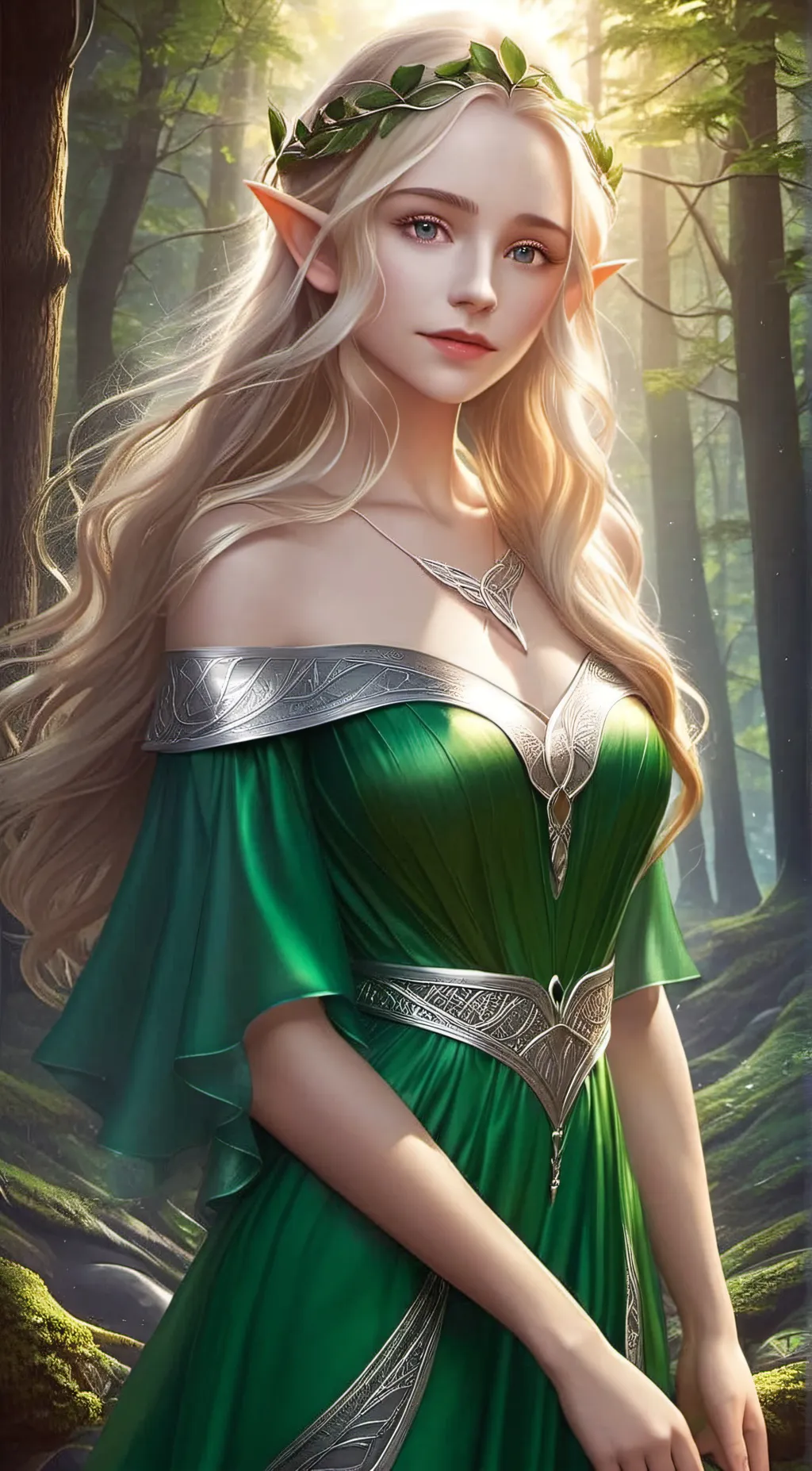 ai character: Viessa Lailen  background
