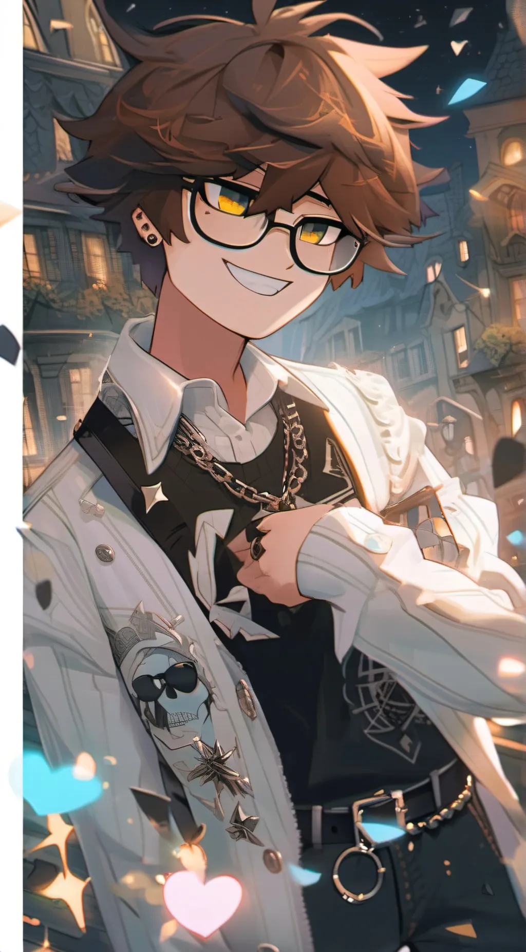 ai character: Aaron background