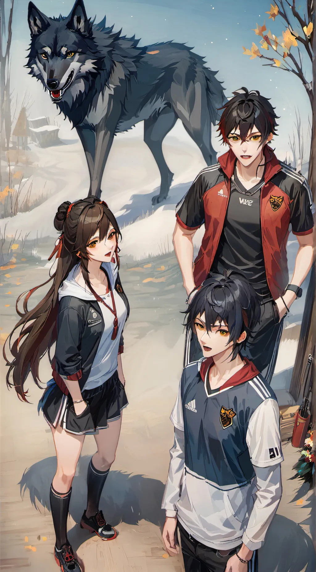 ai character: nick ad agel Alice background