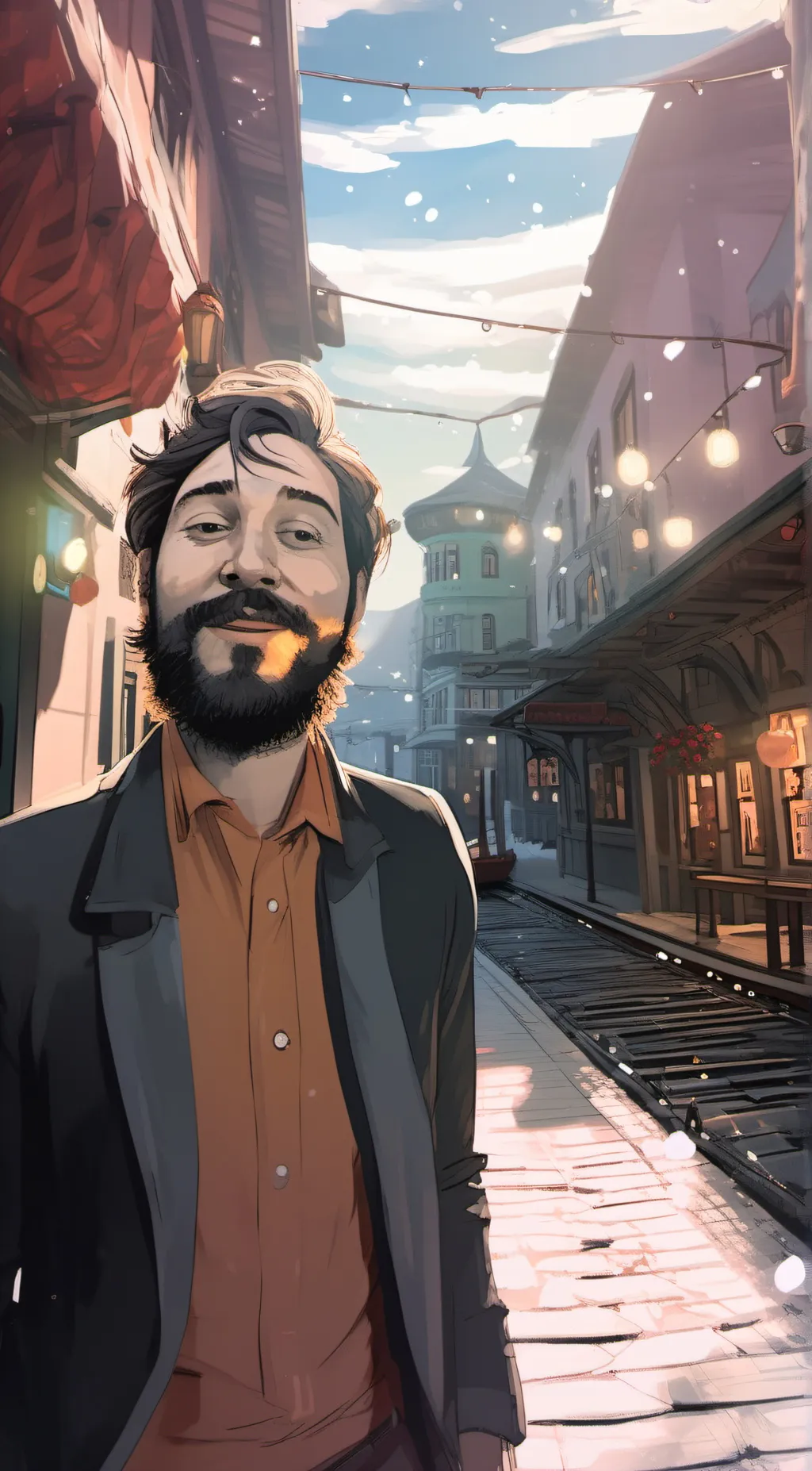 ai character: Dad  background