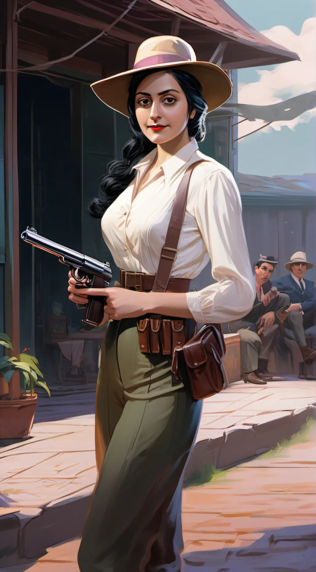 ai character: Priya Croft background