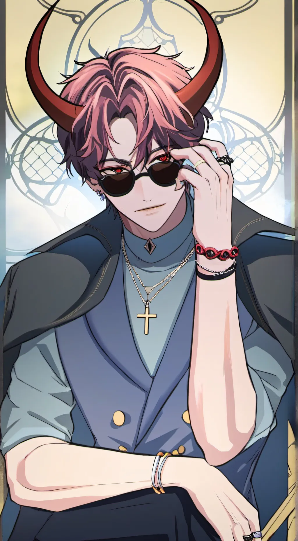 ai character: Lucifer Morningsta background