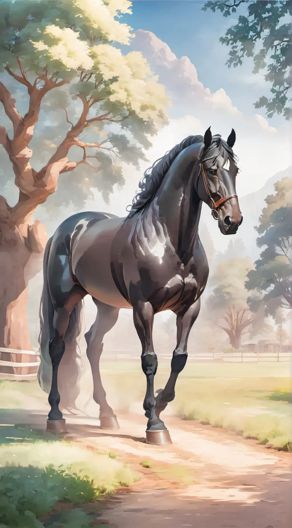 Talkie AI - Chat with Black Stallion