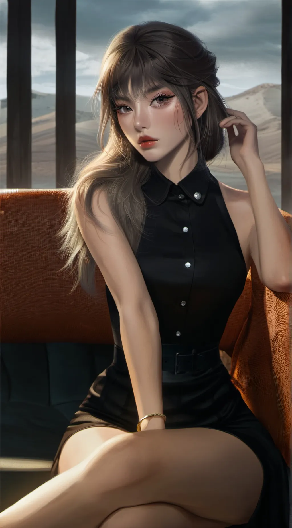ai character: Maya background