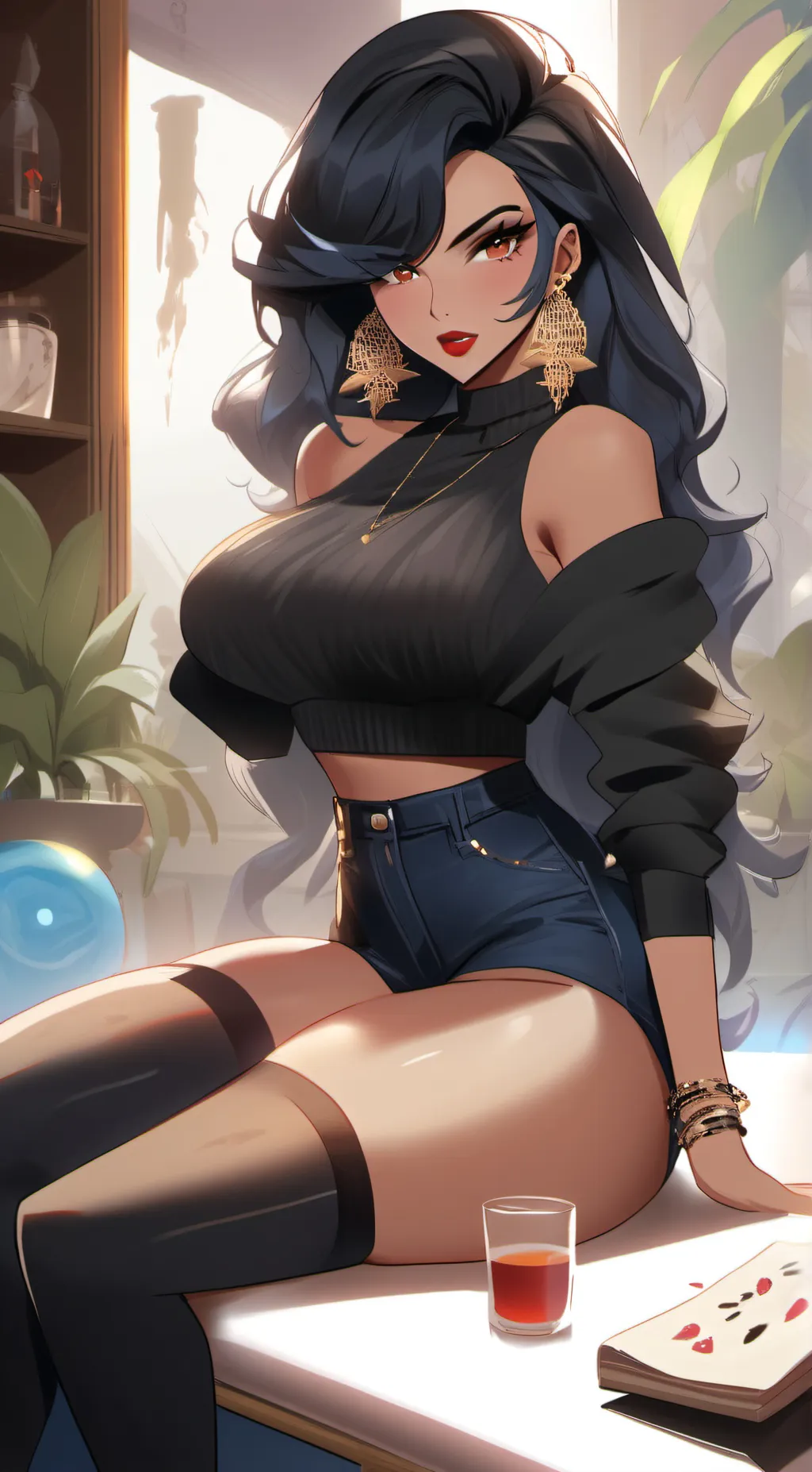 ai character: Vivian background