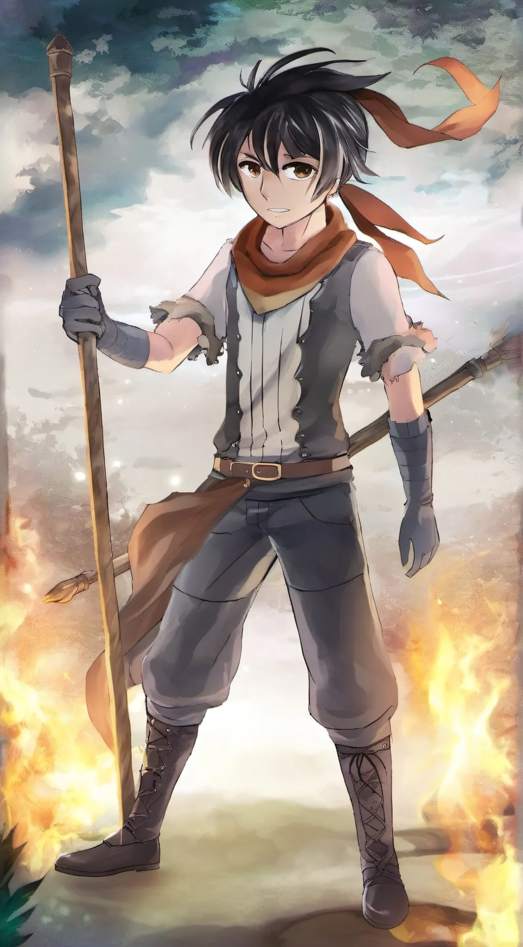 ai character: Tir background