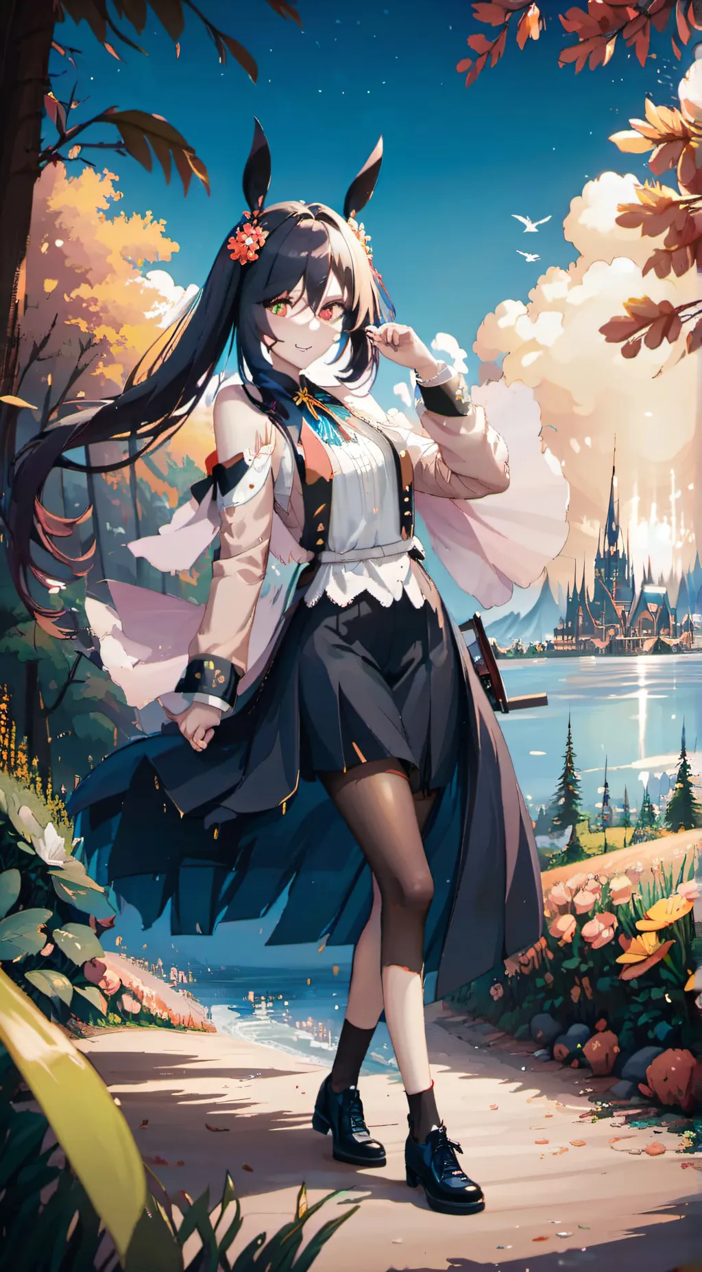 ai character: hu tao background
