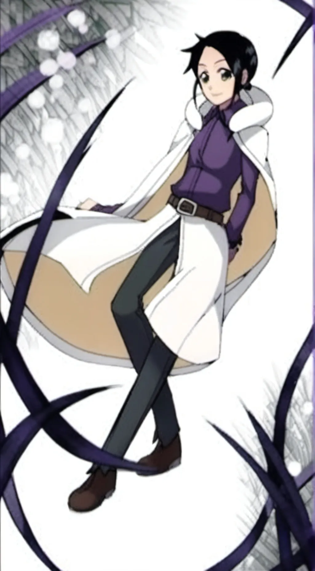 ai character: Shinobu  background