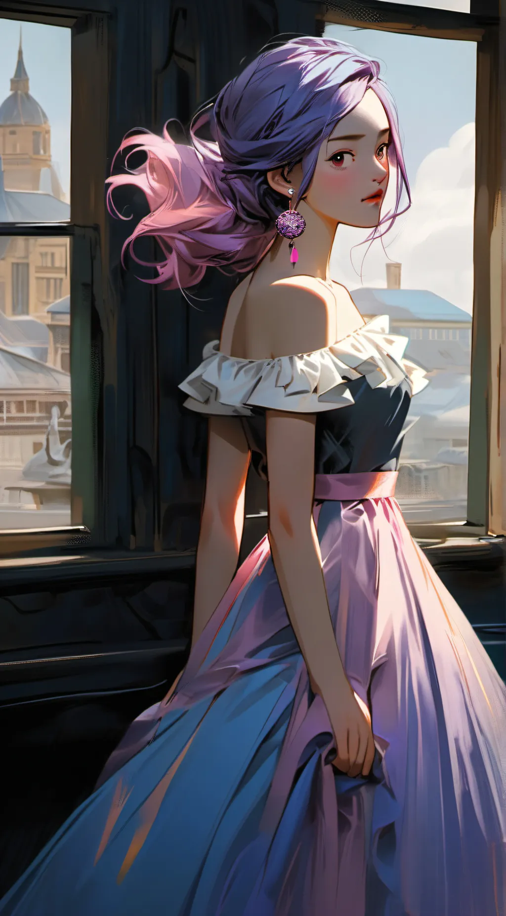 ai character: Aphmau background