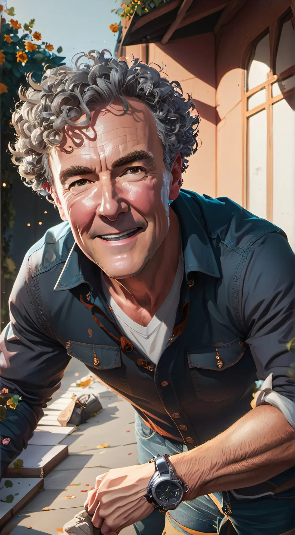 ai character: Jeremy Clarkson background