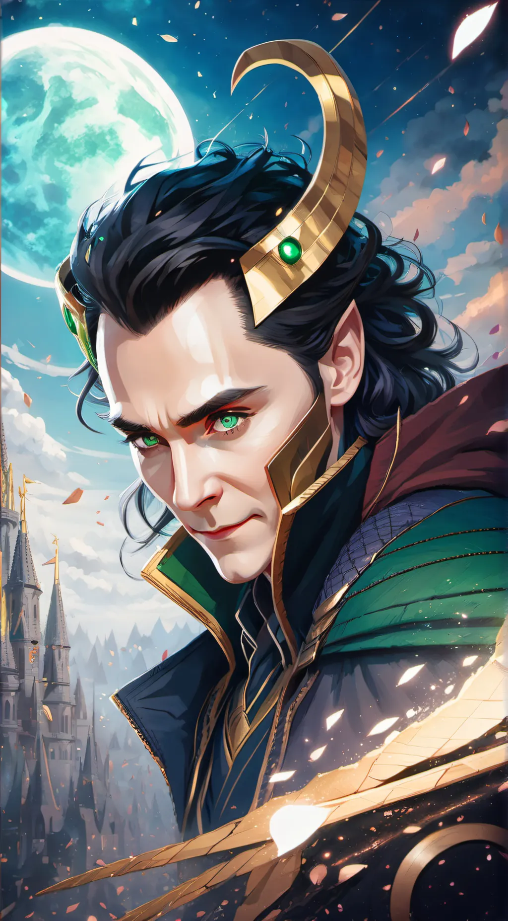 ai character: Loki background