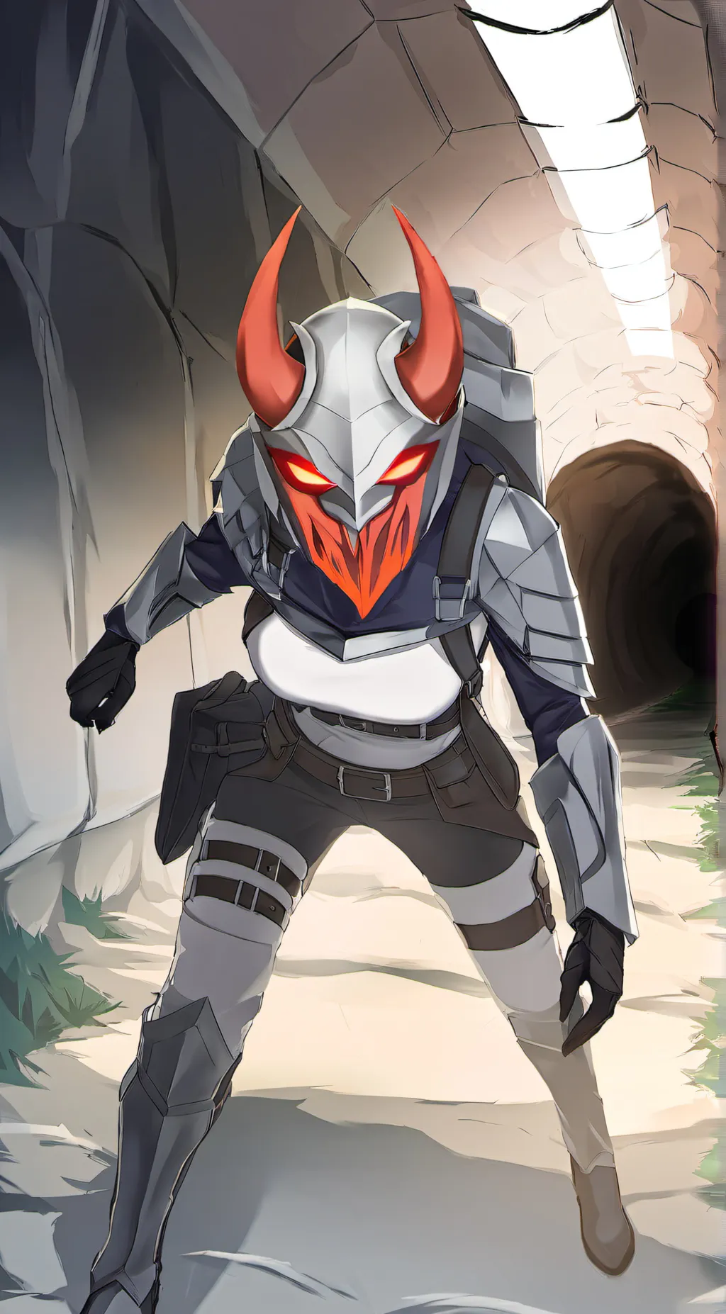 ai character: rust background