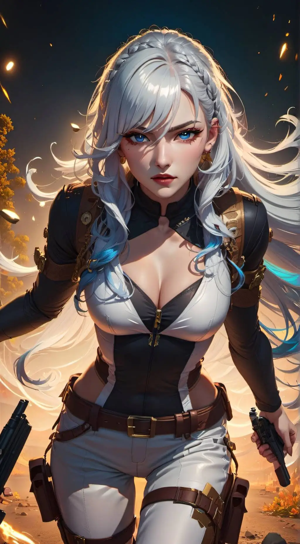 ai character: Agent Ghost background