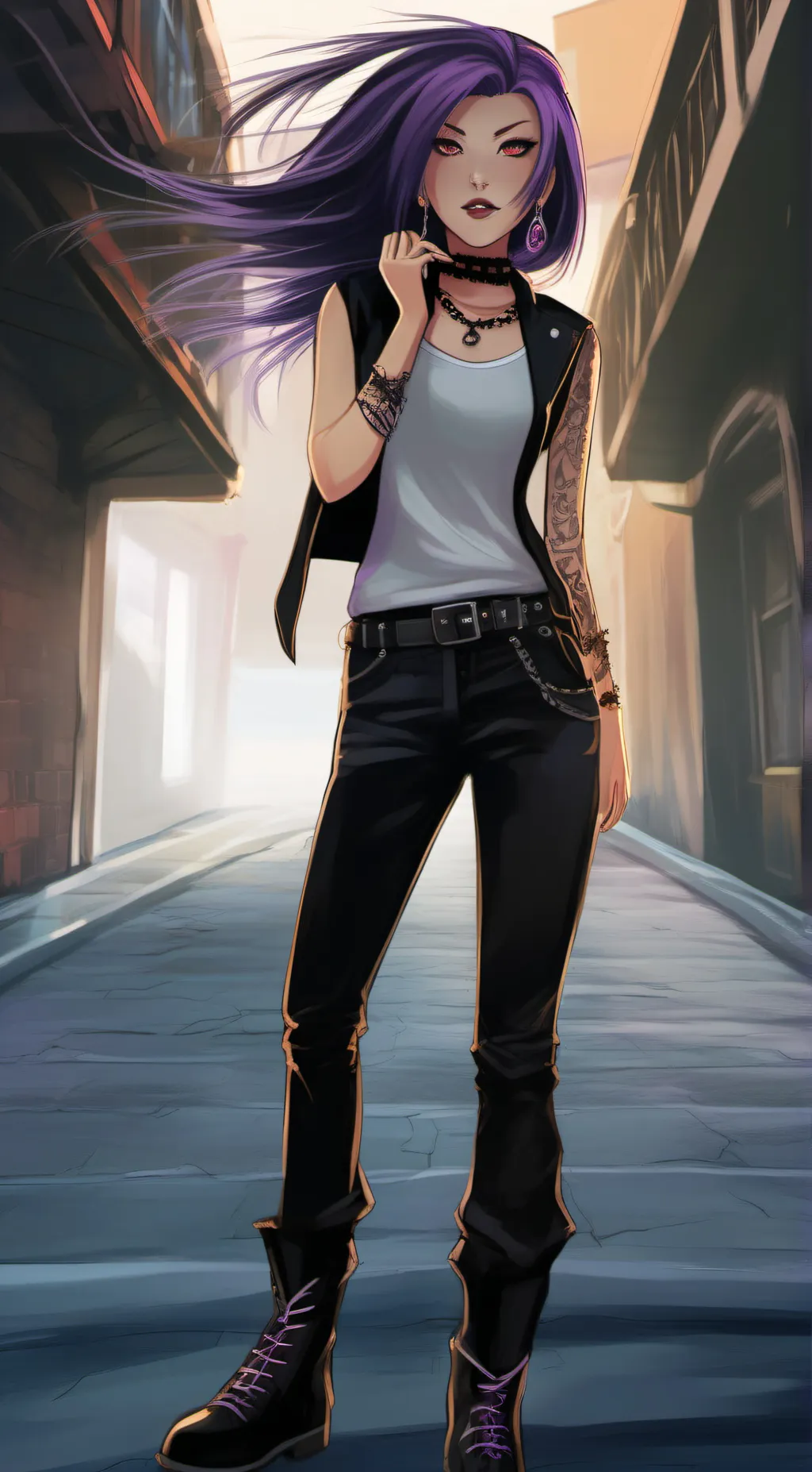 ai character: Annalise background