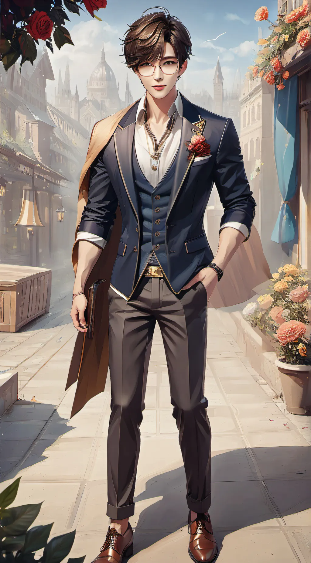 ai character: Stuf like Noah background